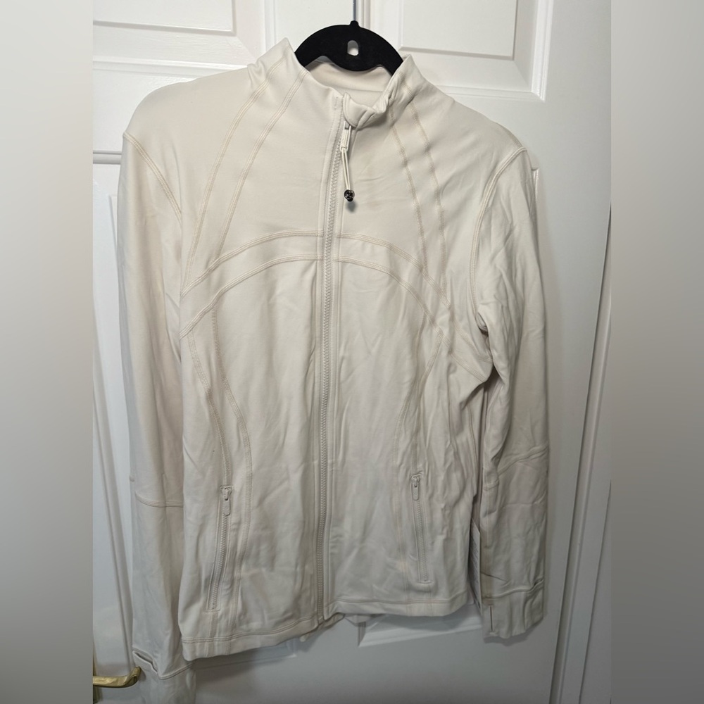 NWT Lululemon Define White Opal Zip-Up Jacket- 14